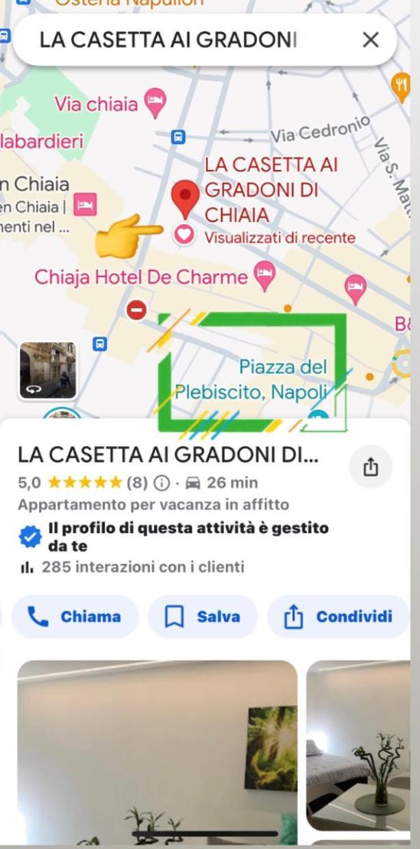 La Casetta Ai Gradoni Di Chiaia Neapel Exterior foto